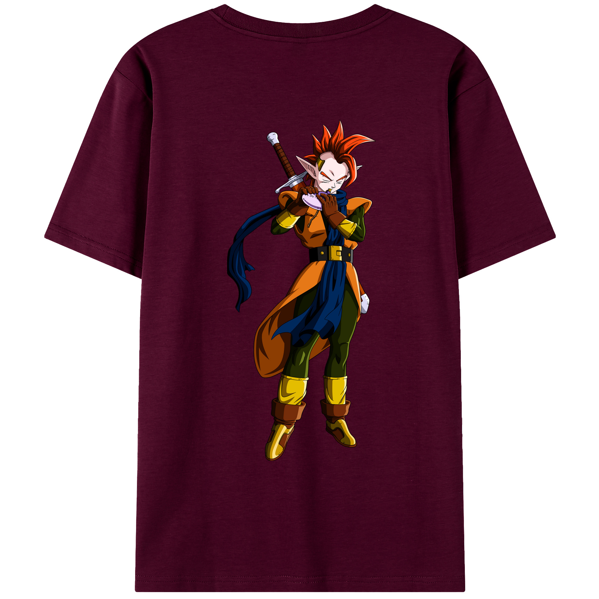（画像用） ドラゴンボール DRAGON BALL レディース半袖Tシャツ(バックプリント)